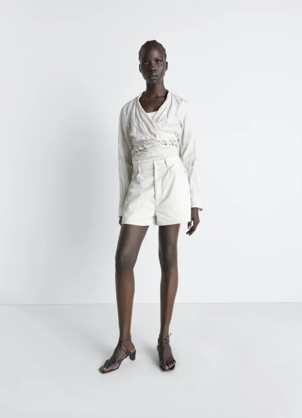 SHORTS IN COTTON TWILL