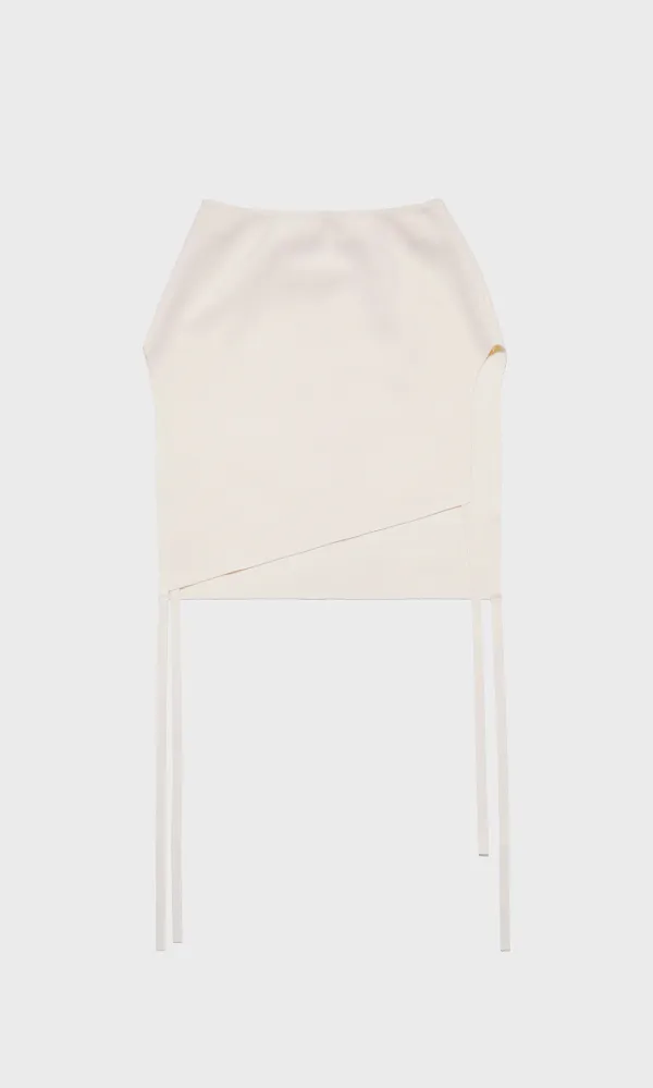 [자사몰 단독] (단독) Unfold Layering Series (Skirt)_Ivory
