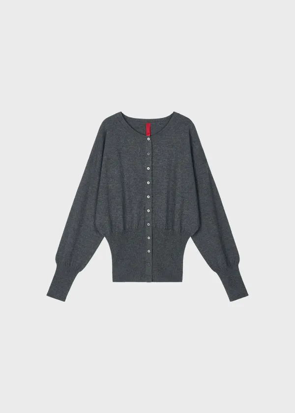 Soft Form Cardigan Gray - Practical and Realistic
