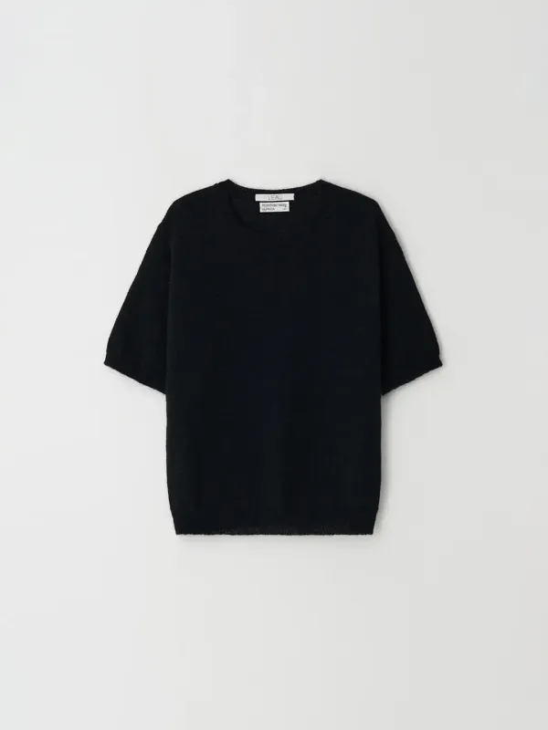 Sienna half sleeve knit_black