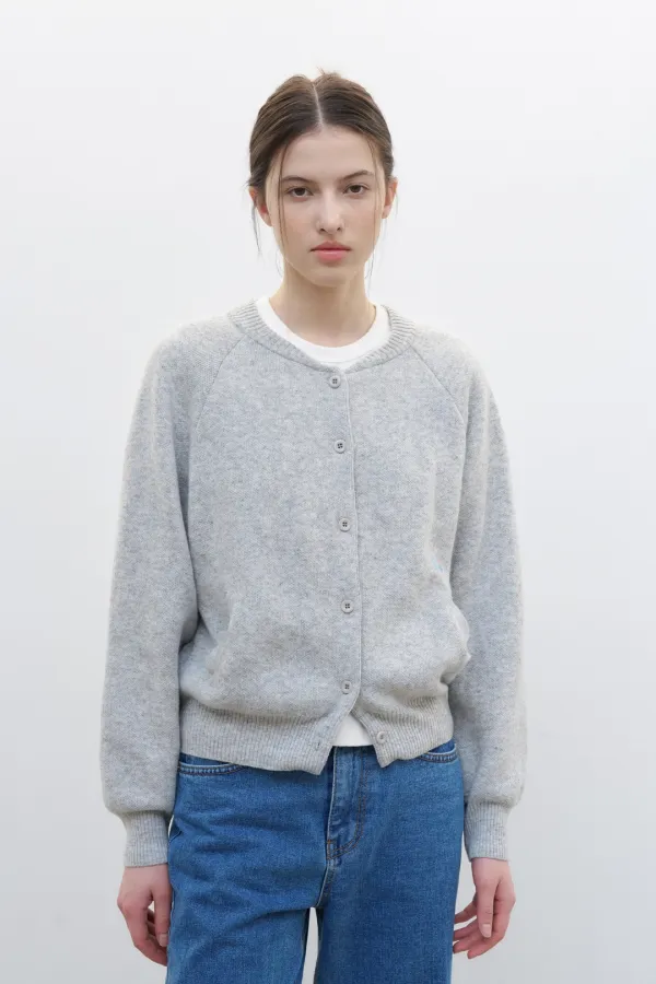 Join Knit Blouson - Grey