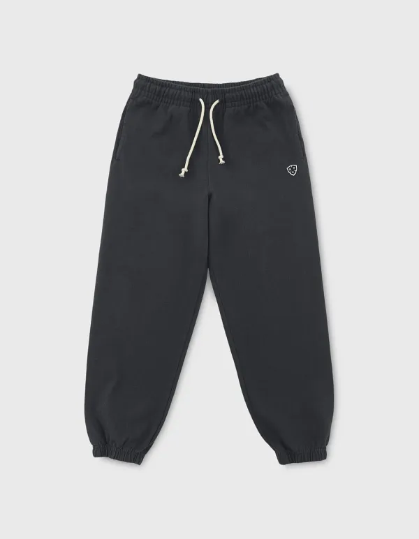 CHILDREN S&C CREST JOGGER PANTS / Black