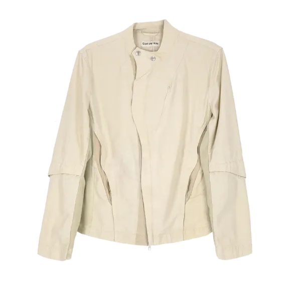 MINI MOTO JACKET IVORY