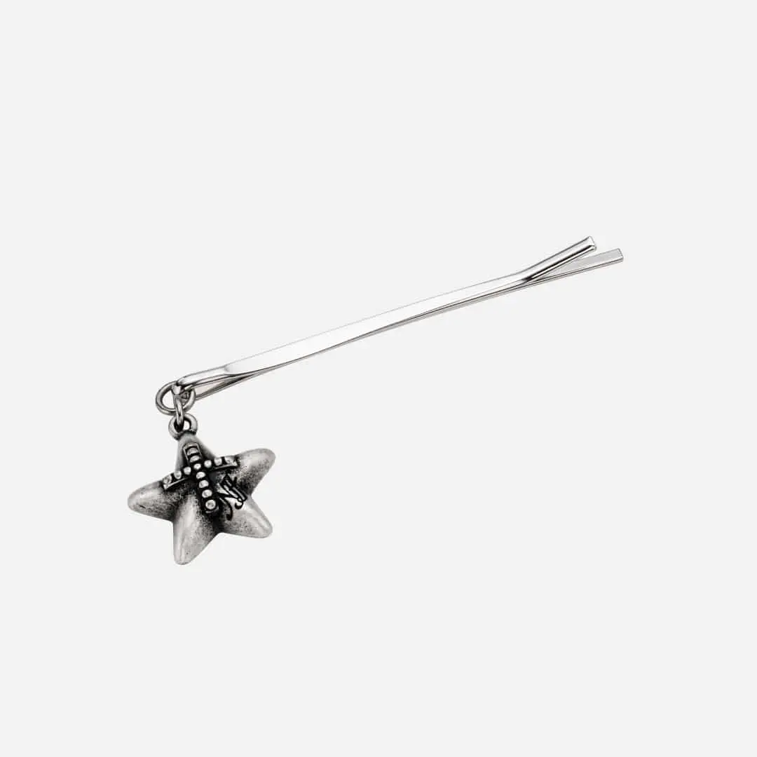 엔프프 enchanted star hairpin-black silver 상품 이미지 3