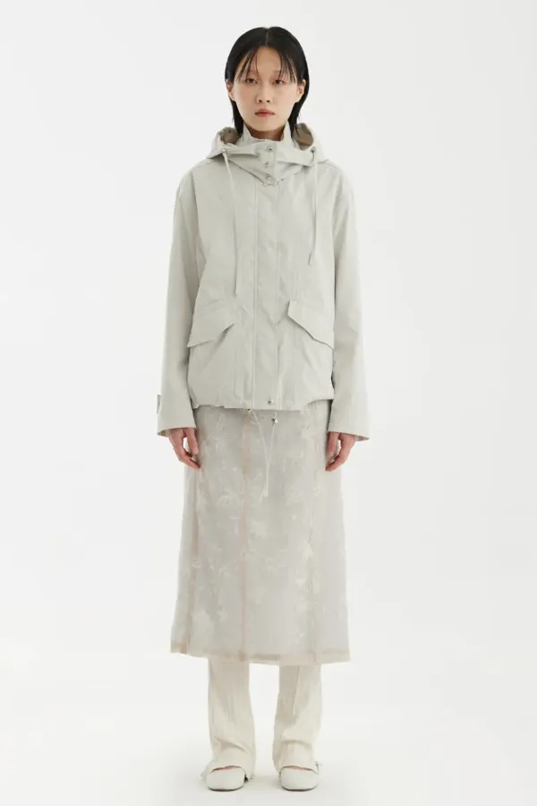 Cut-Off Oversized Blouson (Women)