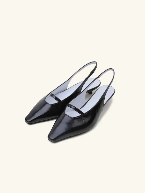 SILHOUETTE slingback  / 블랙