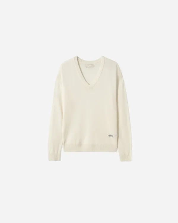 Bern Linen V-neck Knit