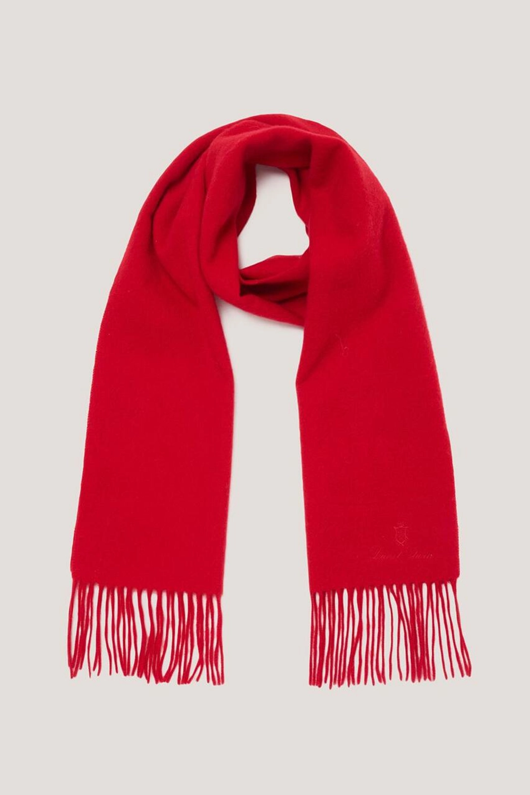 던스트 UNISEX FRINGED CASHMERE MUFFLER RED 상품 이미지 1