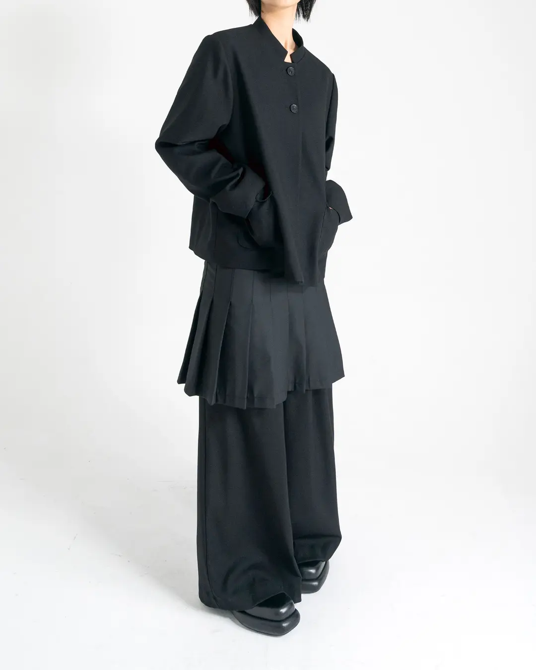 유노이아 wool solid pants 상품 이미지 2