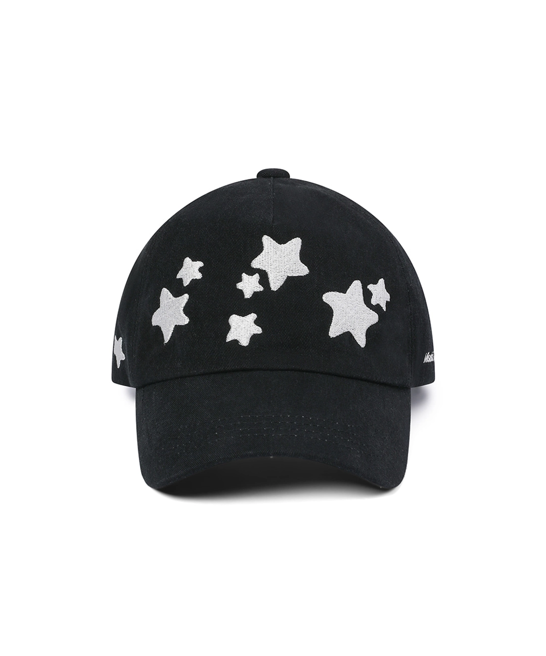 미세키서울 Midnight stars logo ball cap BLACK 상품 이미지 1