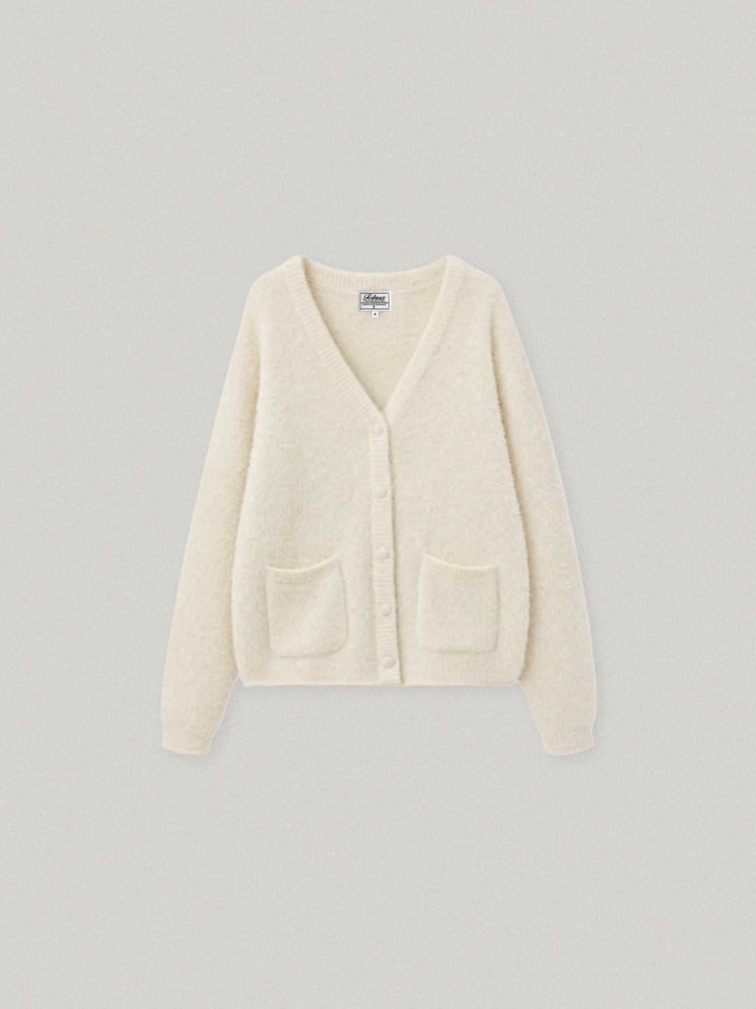 폴뉴아 DUCHON V NECK CARDIGAN (IVORY) 상품 이미지 1