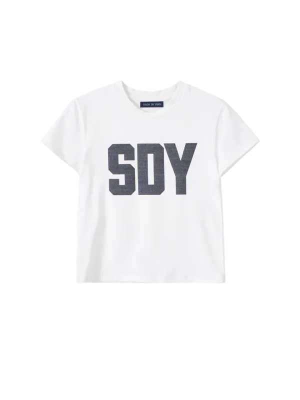 SDY Logo Crop T_ White