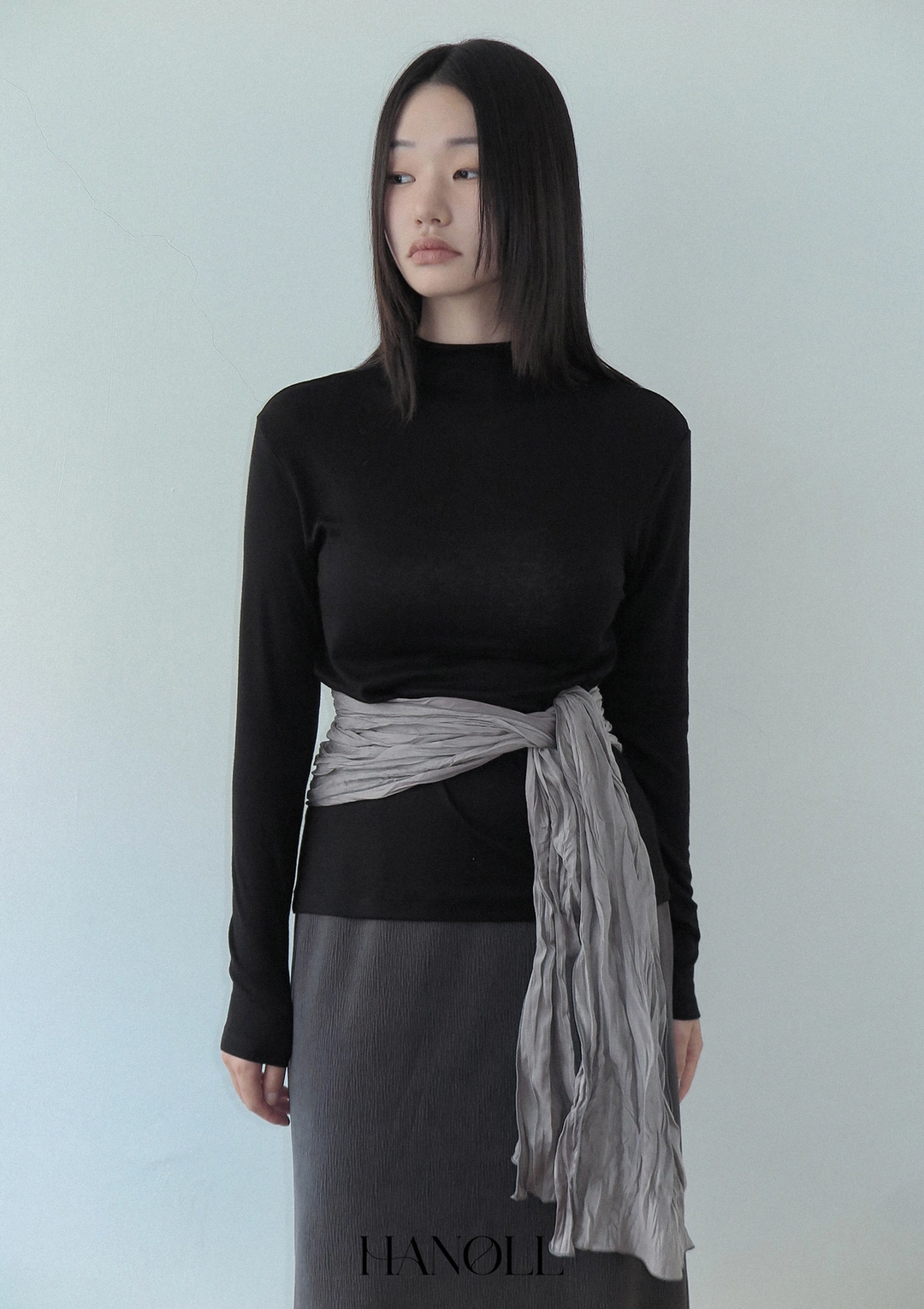 한올 Aube Tee (Black) 상품 이미지 2