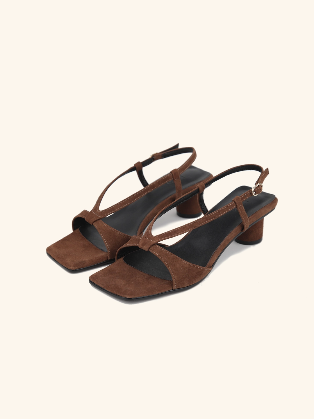 러브듀이 V STRAP sandal / 모카스웨이드 상품 이미지 1
