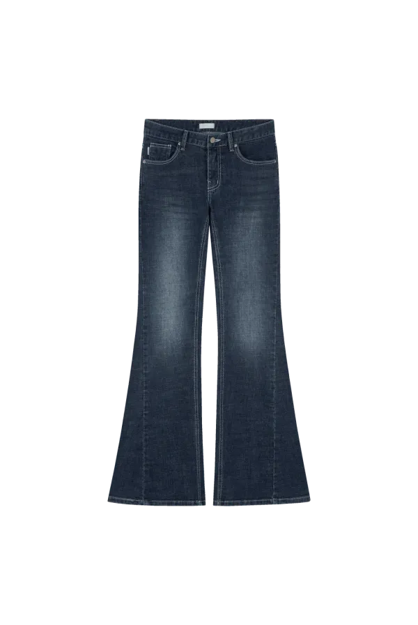 Tiffany bootcut jeans, Deep blue