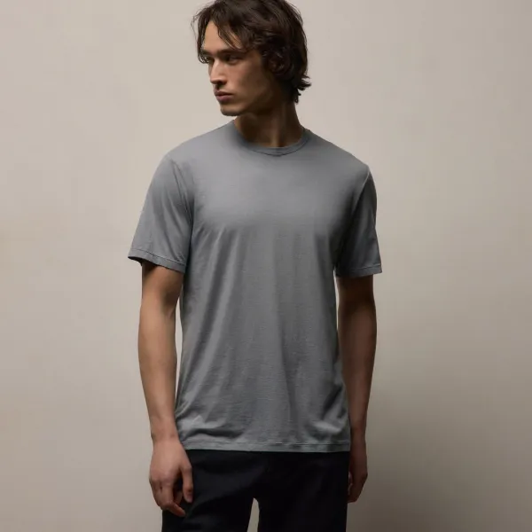 Luxe Lotus Jersey Tee - Ore