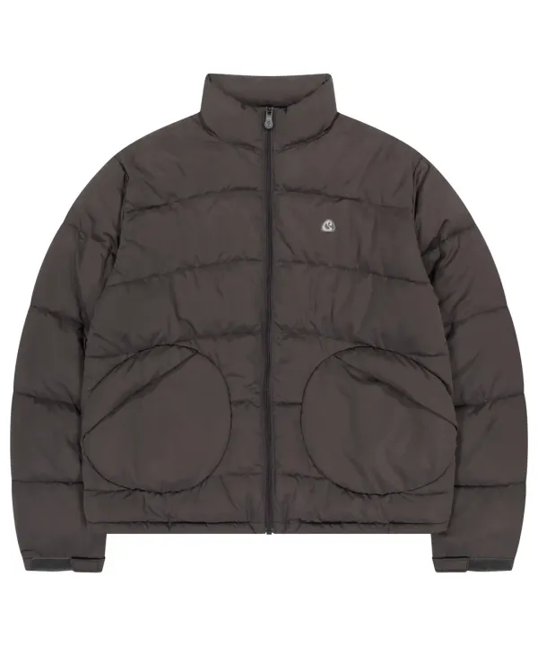 00 PADDED JACKET DARK BROWN