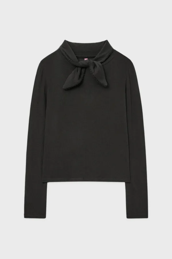 SN Tie Long Sleeve (Charcoal)