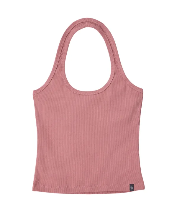 Essential Halterneck Sleeveless-Pink