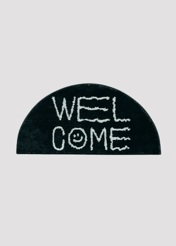 RUG WELCOME HALF CIRCLE