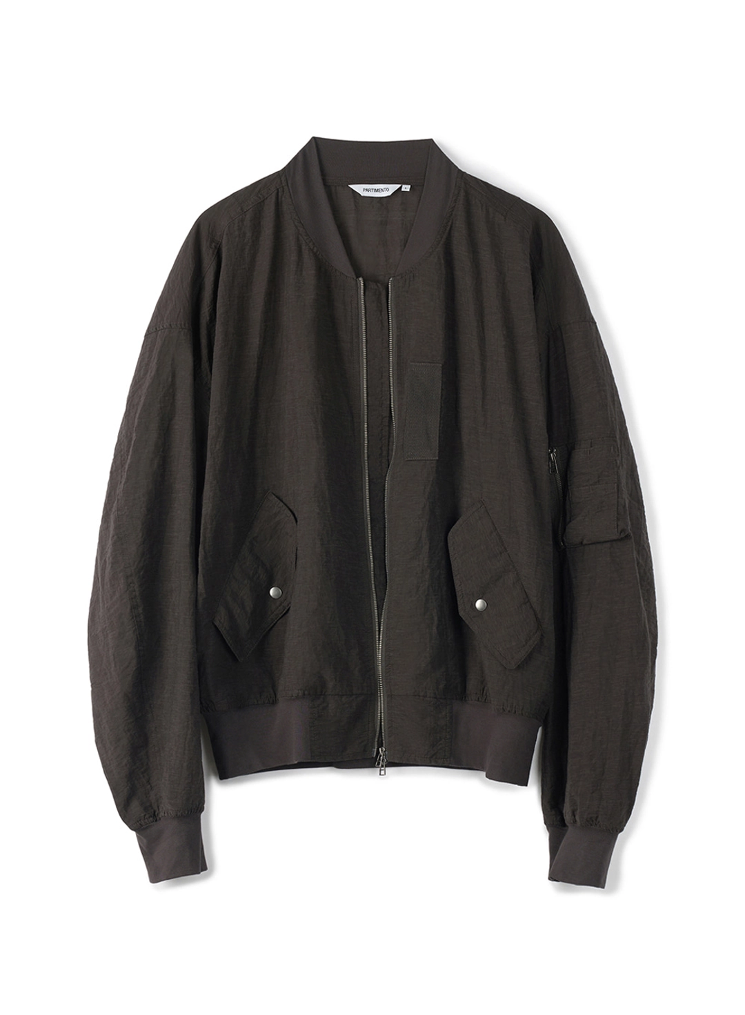 파르티멘토 [Summer] Air Shell MA-1_Charcoal Brown 상품 이미지 1