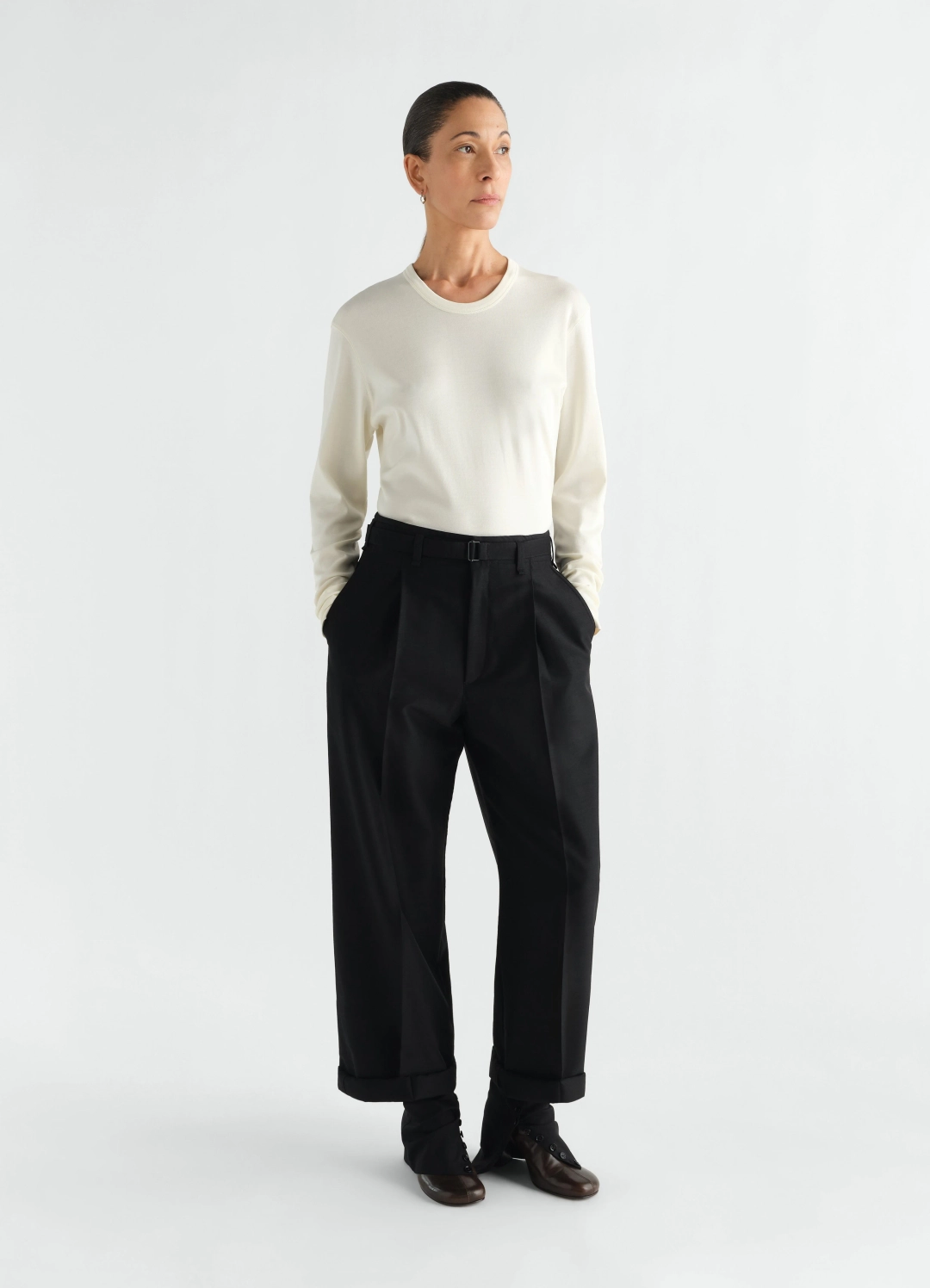 르메르 RIB LONG SLEEVE TOP IN JERSEY 상품 이미지 2