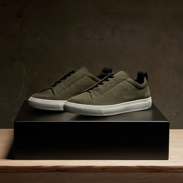 Men's Solstice Skate Low Top Sneaker - Olive