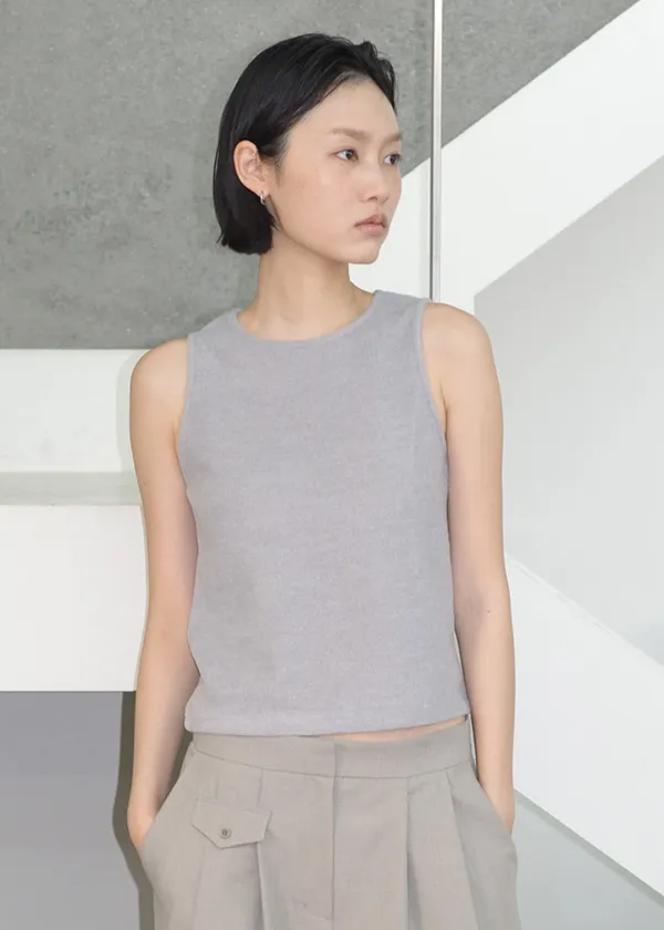[ 바로배송 ] [ 2차 리오더 ] 3-LAYER TOP [GREY]