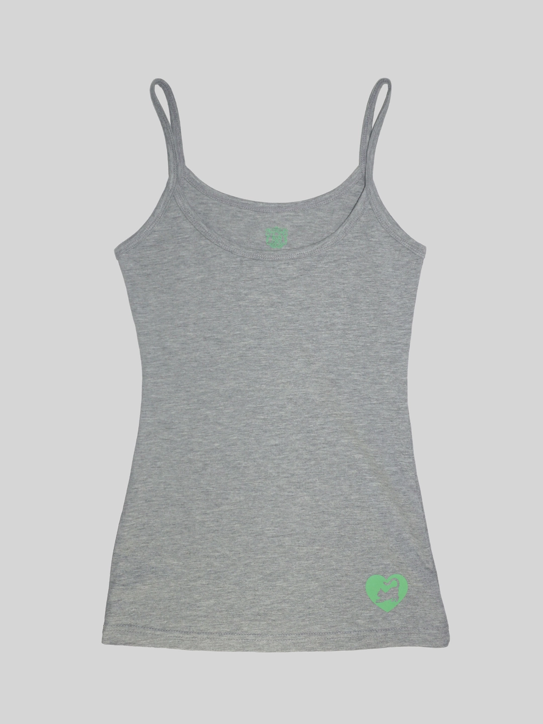 스컬프터 Sweet Kitty Tank Top Melange Gray 상품 이미지 1