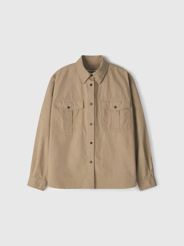 2ND / Bio Washed Work Shirts (Beige)