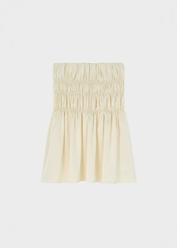 Melting Midi Skirt Vanila