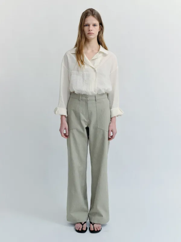 [5차 재입고 5/27 순차 발송] Double Breasted Blouse(Cream)
