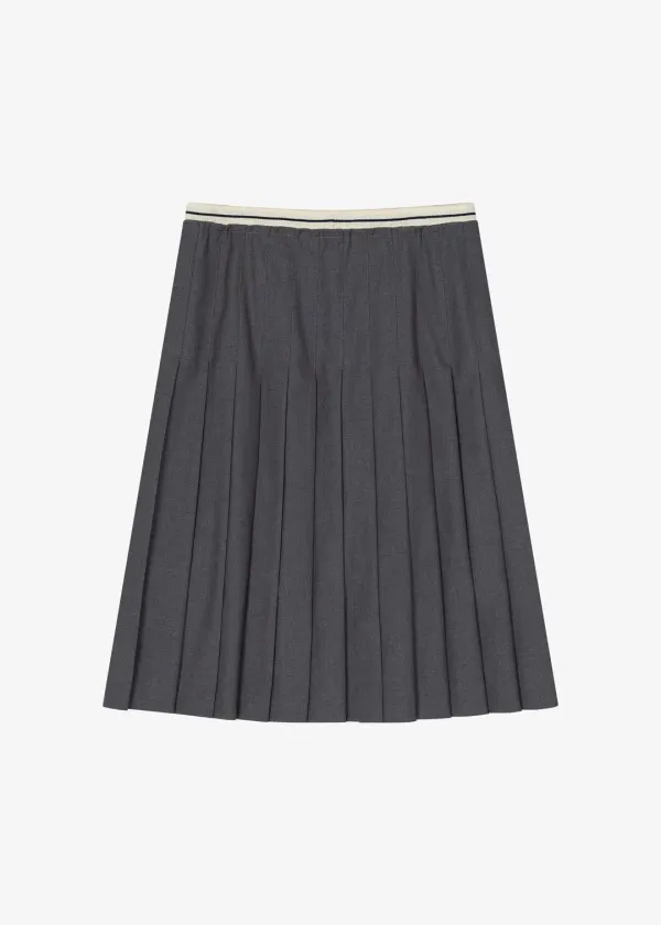 GRVR PLEATS SKIRT [2COLOR]