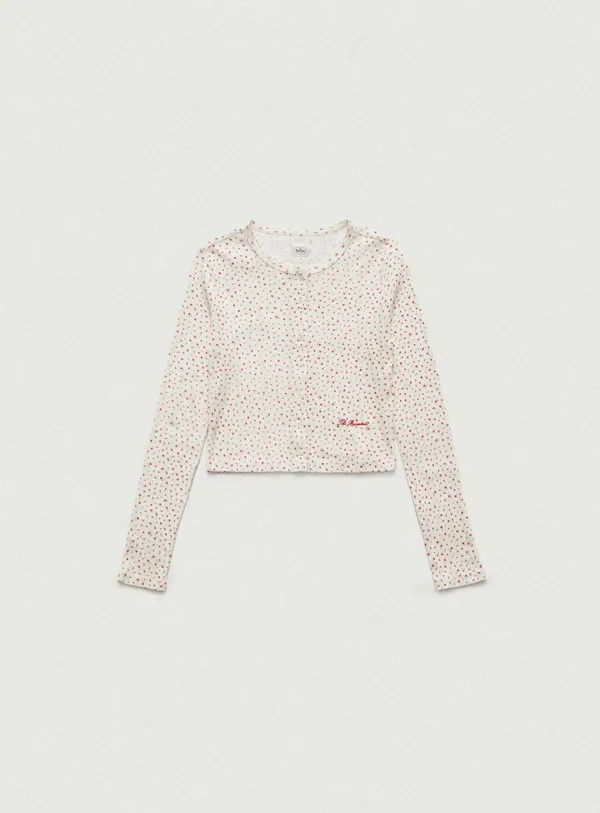 Eleni Flower Button-Up Top