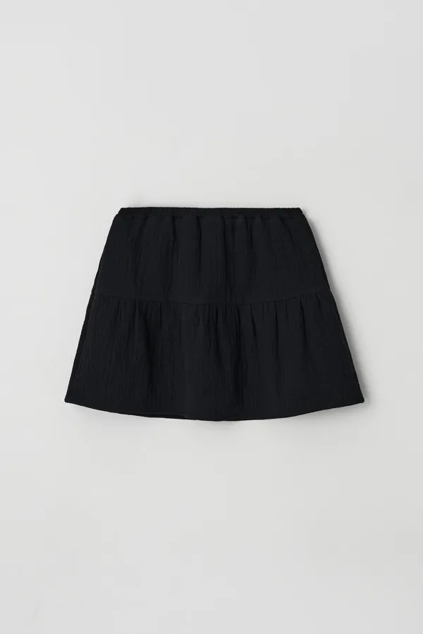 renee trouser skirt - black