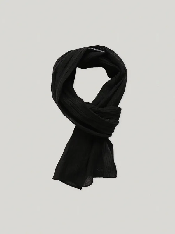 Veil Sheer Scarf Black (2nd)