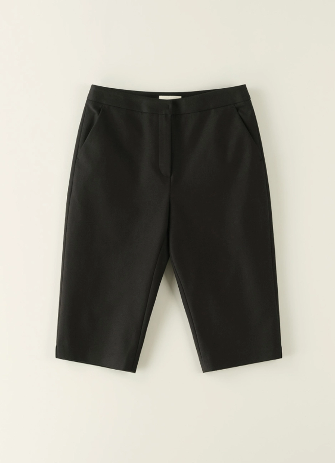 하베크 Cotton bermuda Pants / Black 상품 이미지 3