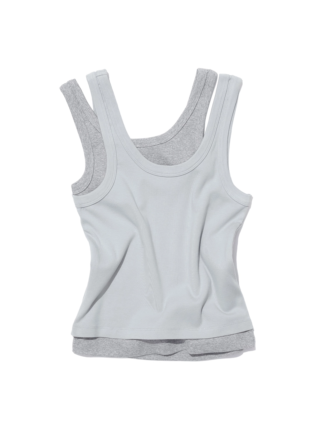 파르티멘토 [WOMEN] OVERLAY SLEEVELESS_SKY 상품 이미지 1