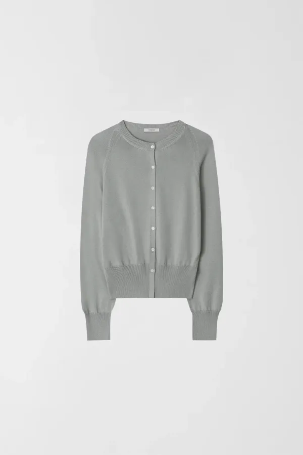 SILK CURVED ROUND CARDIGAN_PALE BLUE_OE1C2MCD10PAB
