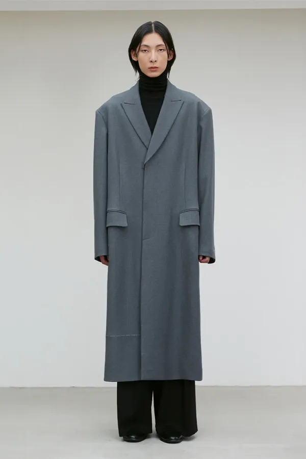 UNISEX REMOVABLE COLLAR COAT
