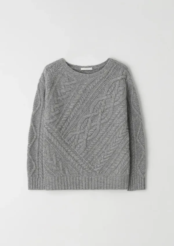 fishermans knot knit-melange