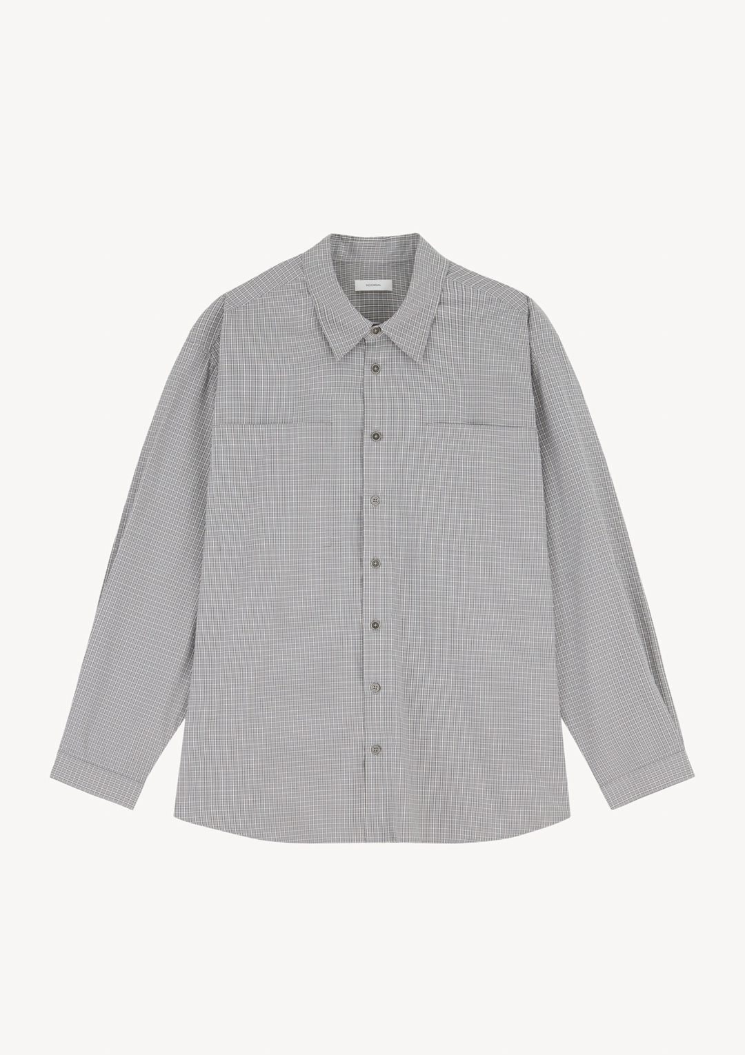 문달 Devon Check Shirt in Gray 상품 이미지 1