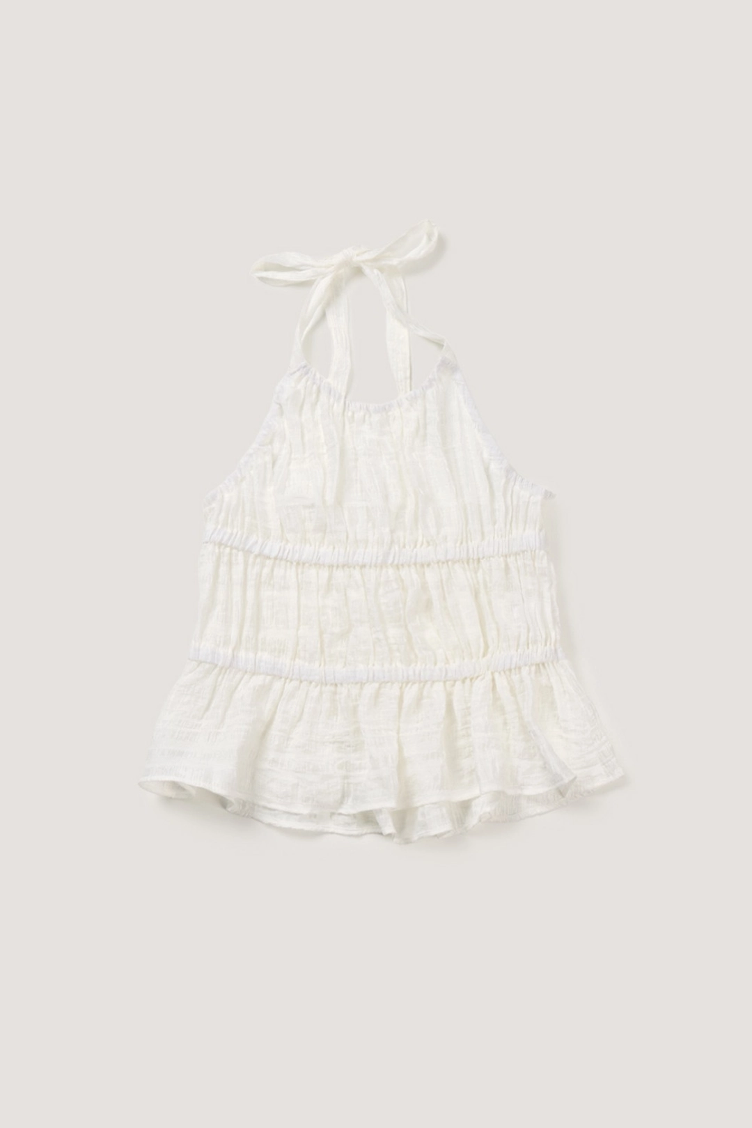 Swan Holter sleeveless ( White )