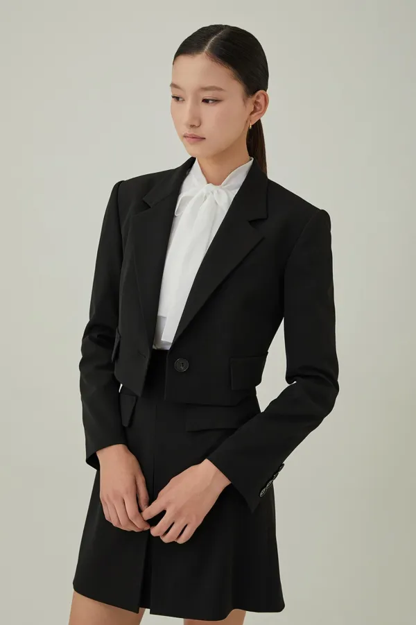 NO.22 JACKET - BLACK