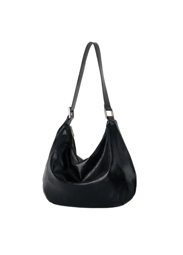 셀렉트 버클 크로스 쇼퍼백 [BLACK]