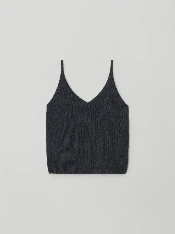 paper sleeveless (ash blue)
