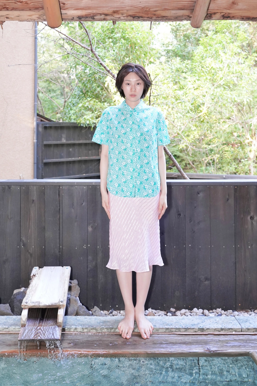 누아누 Hana Shirt_Green 상품 이미지 3