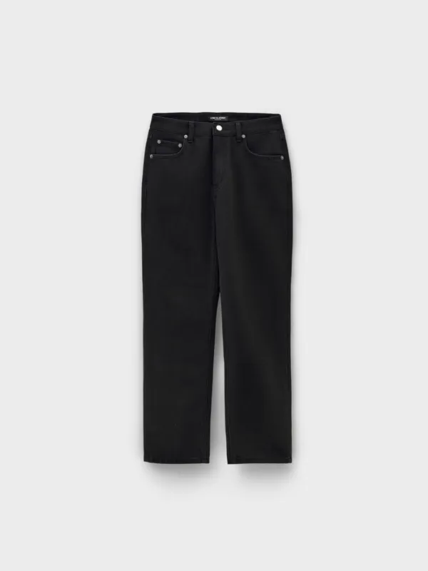 Classic Slim Straight Fit Denim_Black