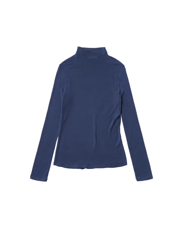 25 essential loen turtle neck t-shirt (blue)