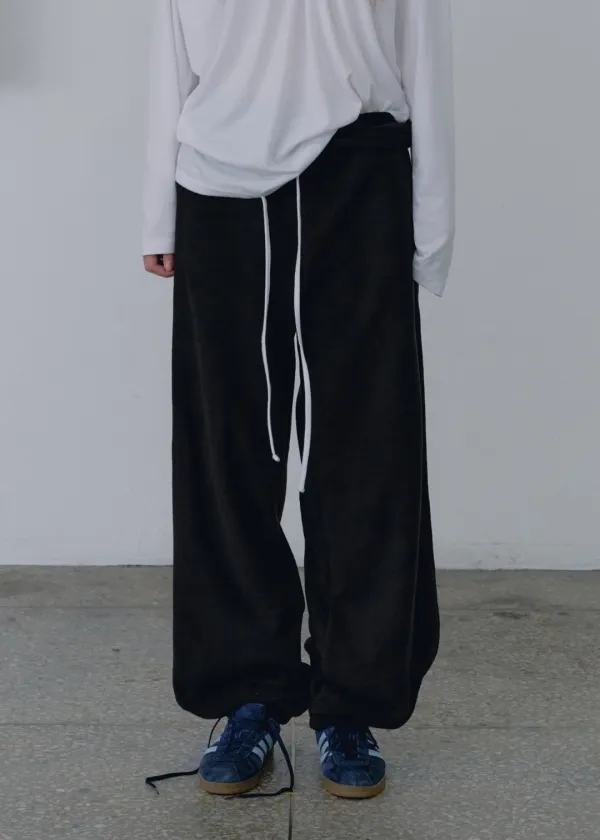 [10/13 예약배송] Fleece Pants_Black